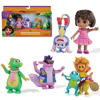 DORA LA EXPLORADORA - Pack Amigos Fantásticos de Dora, 7 Figuras: Dora, Botas, Tic
