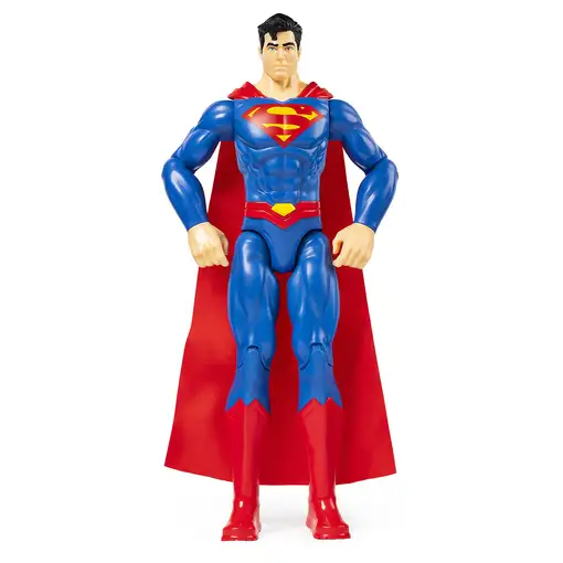 DC Comics - Superman Muñeco 30 cm - Figura Superman Articulada Coleccionable - Jug