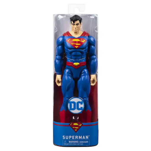 DC Comics - Superman Muñeco 30 cm - Figura Superman Articulada Coleccionable - Jug