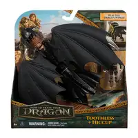 DreamWorks Dragons - Pack Figura Dragón y Vikingo: Desdentao y Hipo de Cómo Entren