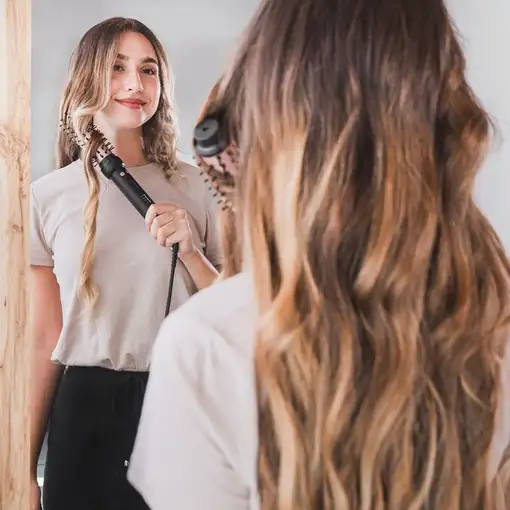 Cecotec Cepillo alisador InstantCare Curly AirFlow