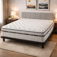 Colchón 180 x 200 Muelles Ensacados Viscoelástico, Premium 28cm, Firmeza Perfecta