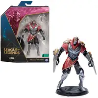 League of Legends - FIGURA PREMIUM ZED - Figura Zed 15 cm Coleccionable - Detalles