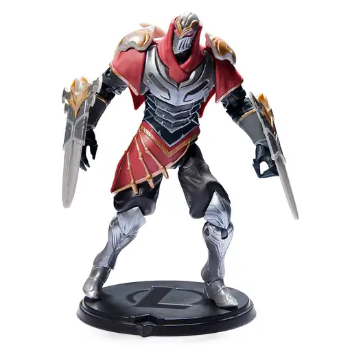 League of Legends - FIGURA PREMIUM ZED - Figura Zed 15 cm Coleccionable - Detalles