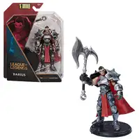 League of Legends , figura coleccionable de Darius de 10,2 cm con detalles de gran