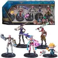 League of Legends , paquete con figuras coleccionables y accesorios de Jinx exclus