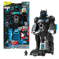 Fisher-Price Imaginext DC Super Friends Bat-Bot Robot luces y sonidos +3 años Fisher-Price Imaginext DC Super Friends Bat-Bot Robot luces y sonidos +3 años