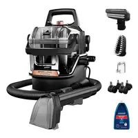 Bissell SpotClean Hydrosteam Pro Limpiador a vapor de cilindro 1,9 L 1000 W Negro