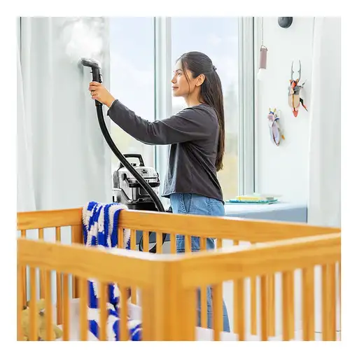 Bissell SpotClean Hydrosteam Pro Limpiador a vapor de cilindro 1,9 L 1000 W Negro