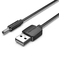Vention CEX Negro 1,5 m USB A DC 3.5mm
