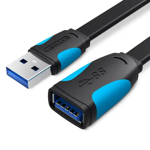 Vention VAS-A13 cable USB USB 3.2 Gen 1 (3.1 Gen 1) 1 m USB A 5 Gbit/s Negro
