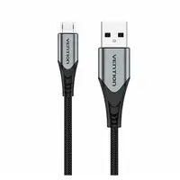Vention COCH cable USB USB 2.0 0,5 m USB A Micro-USB B 0,48 Gbit/s Gris
