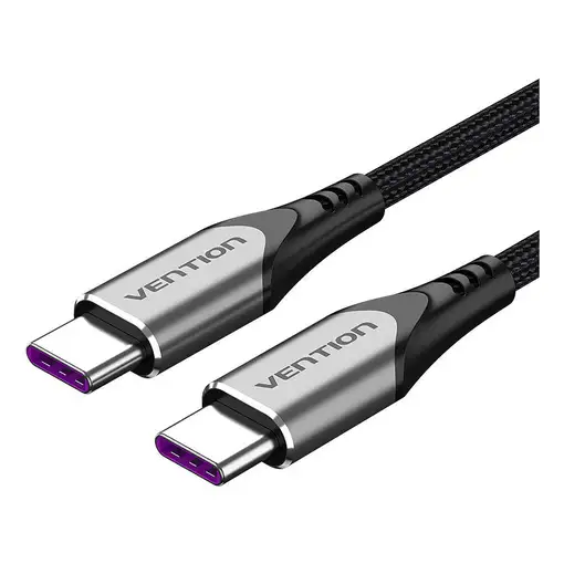 Vention TAEHG cable USB USB 2.0 1,5 m USB C 0,48 Gbit/s 100 W Gris