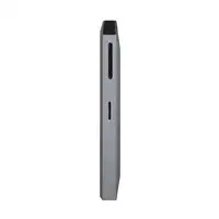 AISENS USB-C Dock 9 en 1, USB-C a 1x HDMI, 1xRJ45, 3x USB, 1x PD, 1x Audio, 1x SD,