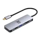 Maillon Technologique Premium MTHUB5 base para portátil y replicador de puertos US