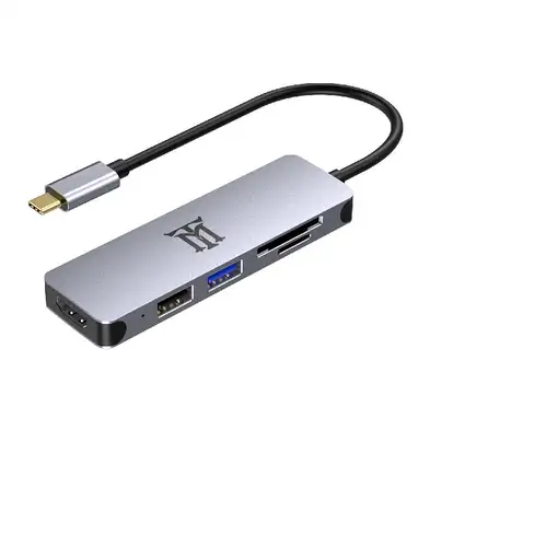 Maillon Technologique Premium MTHUB5 base para portátil y replicador de puertos US