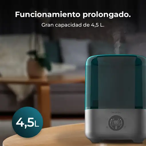 Cecotec Breezecare 2900 Smart humidificador Vapor 4,5 L Negro, Blanco, Verde 30 W