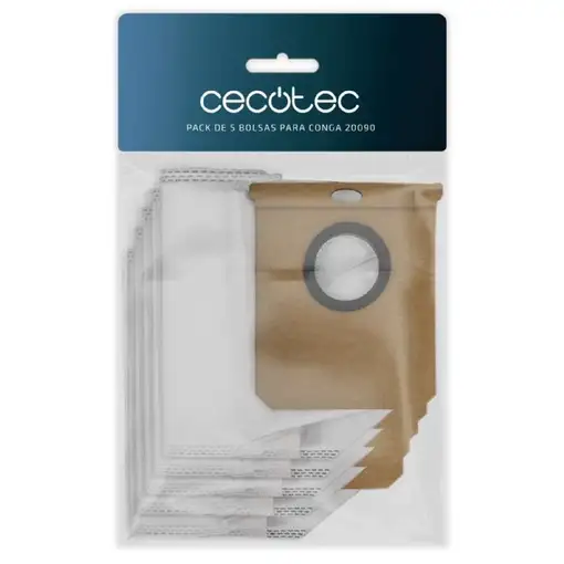 Cecotec Pack de 5 bolsas para Conga 20090