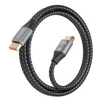 AISENS Cable DisplayPort V2.1 16K@60Hz 80 Gbps, DP/M-DP/M, Negro, 1.5m