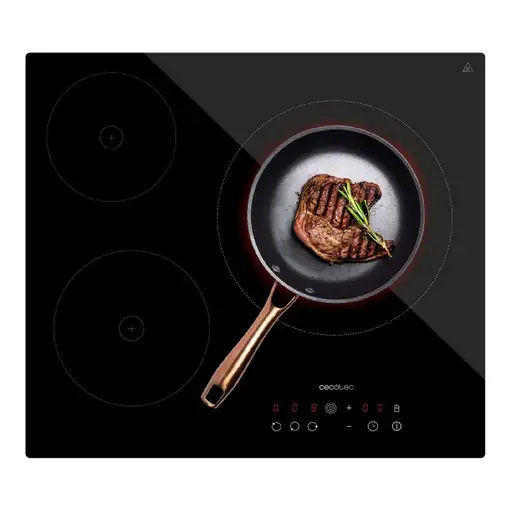Cecotec 02852 hobs Negro Integrado Cerámico 3 zona(s) Cecotec 02852 hobs Negro Integrado Cerámico 3 zona(s)