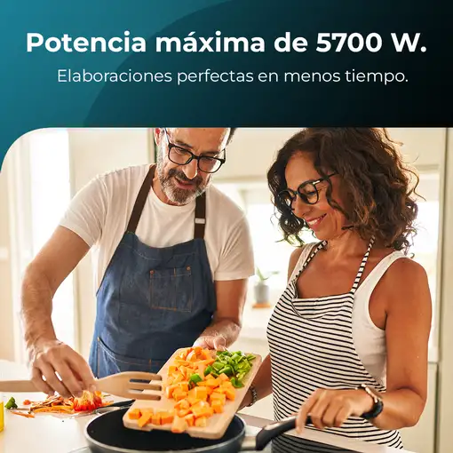 Cecotec 02852 hobs Negro Integrado Cerámico 3 zona(s)
