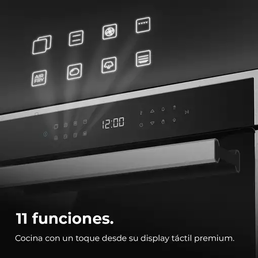 Horno 81 L Negro 02818 CECOTEC