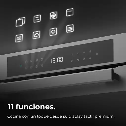 Horno 81 L Negro 02819 CECOTEC