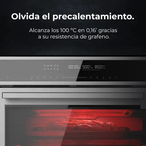 Horno 72 L Acero inoxidable 02831 CECOTEC