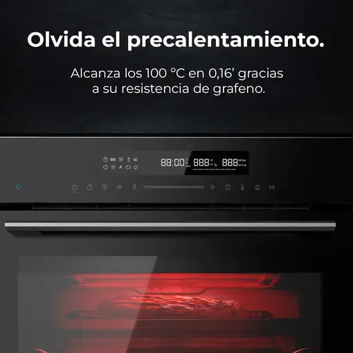 Horno 72 L Negro 02832 CECOTEC