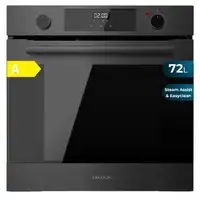 Horno 72 L Negro 02808 CECOTEC