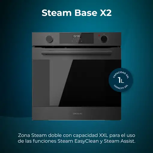 Horno 72 L Negro 02808 CECOTEC