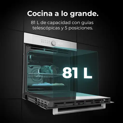 Horno 81 L Blanco 02816 CECOTEC