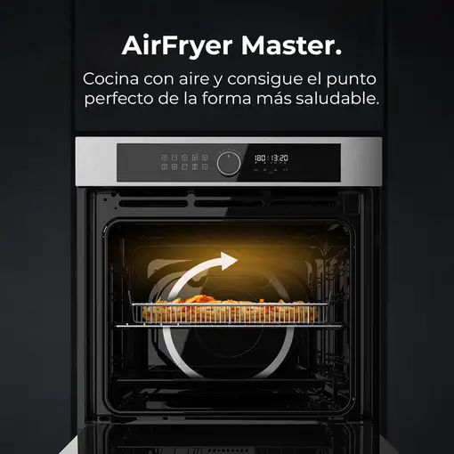 Cecotec Horno Multifunción Air Fryer Bolero Hexa AF316000 Inox A