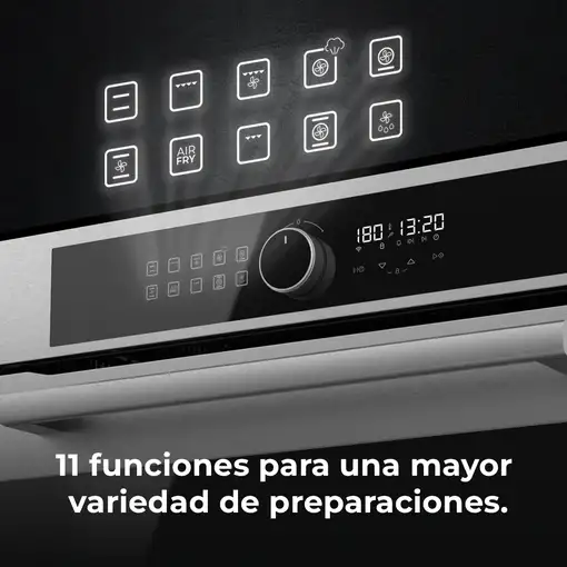 Cecotec Horno Multifunción Air Fryer Bolero Hexa AF316000 Inox A