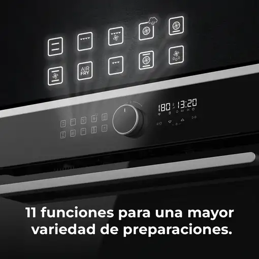 Horno 81 L Acero inoxidable 02813 CECOTEC