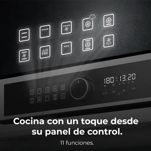 Horno 53 L Negro 02826 CECOTEC