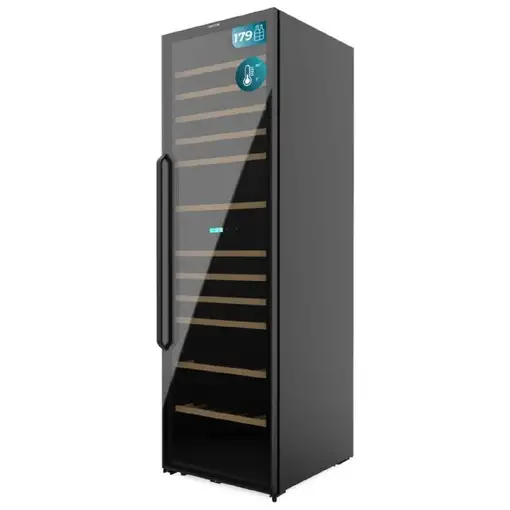 Cecotec Bolero GrandSommelier Duo 176000 Nevera de vino Integrado Negro 176