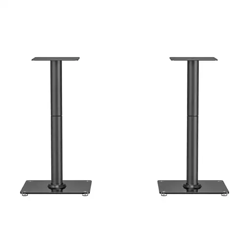 AISENS Soporte Universal De Suelo Para Altavoces, Negro
