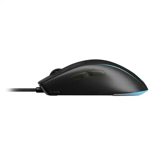 Corsair M75 Lightweight RGB ratón Juego Ambidextro USB tipo A Óptico 26000 DPI