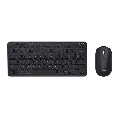 Trust Lyra teclado Ratón incluido Oficina RF Wireless + Bluetooth QWERTZ Alemán Ne