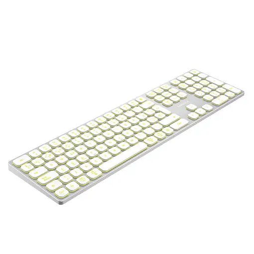 CoolBox TECLADO INALAMBRICO RETROILUMINADO MOONLIGHT KEY B431 USB-C+BT5.1+RF2.4G B