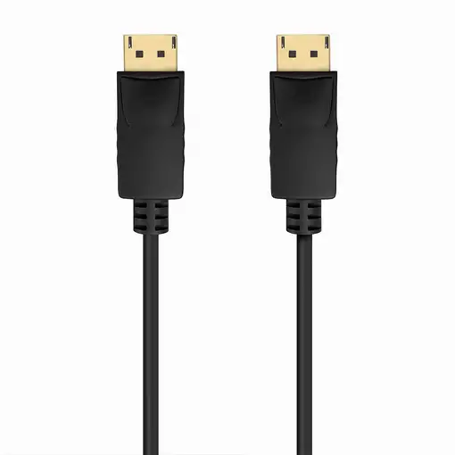 AISENS Cable DISPLAYPORT V1.2 CCS 4K@60Hz, DP/M-DP/M, Negro, 0.5m