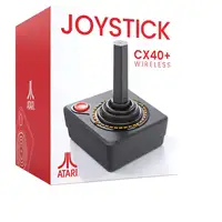 PLAION CX40+ Negro RF Palanca de mando Analógico Atari