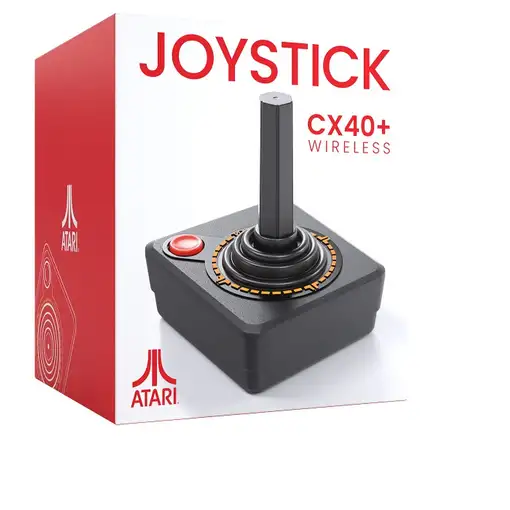 PLAION CX40+ Negro RF Palanca de mando Analógico Atari