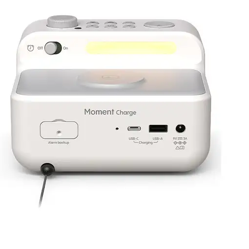 Pure Moment Charge Portátil Digital Blanco
