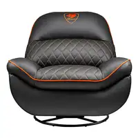 COUGAR CGR-OVL-ORB Sofá de gaming Asiento acolchado Negro