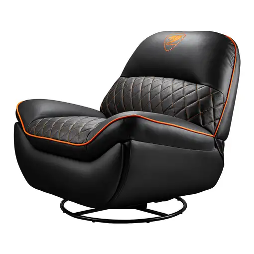 COUGAR CGR-OVL-ORB Sofá de gaming Asiento acolchado Negro