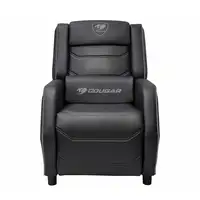 COUGAR CGR-RGS-BLB Butaca para jugar Asiento acolchado Negro COUGAR CGR-RGS-BLB Butaca para jugar Asiento acolchado Negro