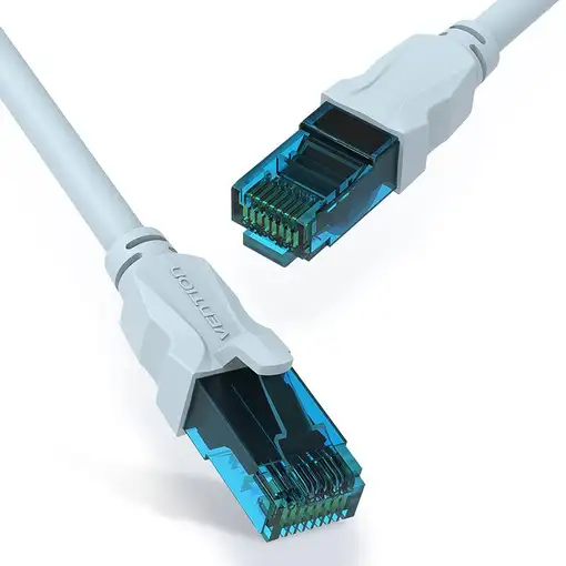 Vention VAP-A10 cable de red Azul, Blanco 50 m Cat5e U/UTP (UTP)