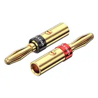 Vention BFDJ0-2 conector Banana Oro